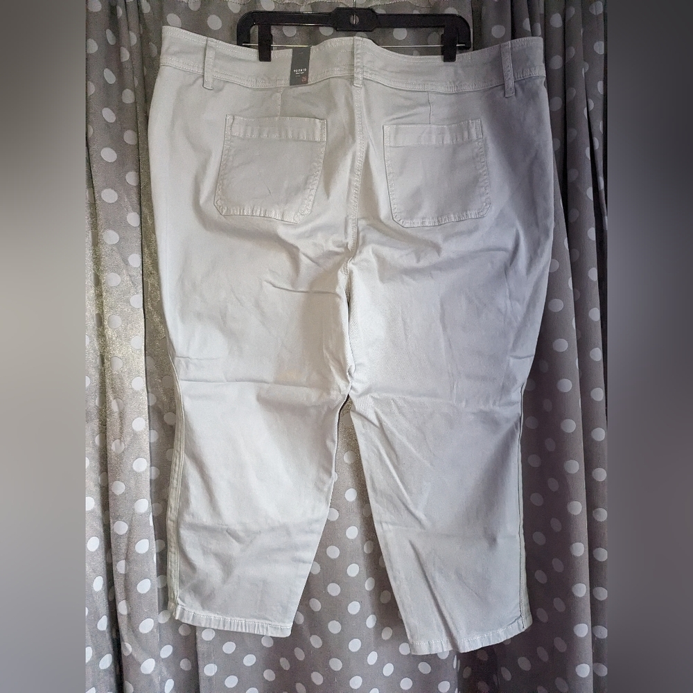 Torrid Skinny Mid-Rise Crop Jeans 26 - Picture 7 of 15